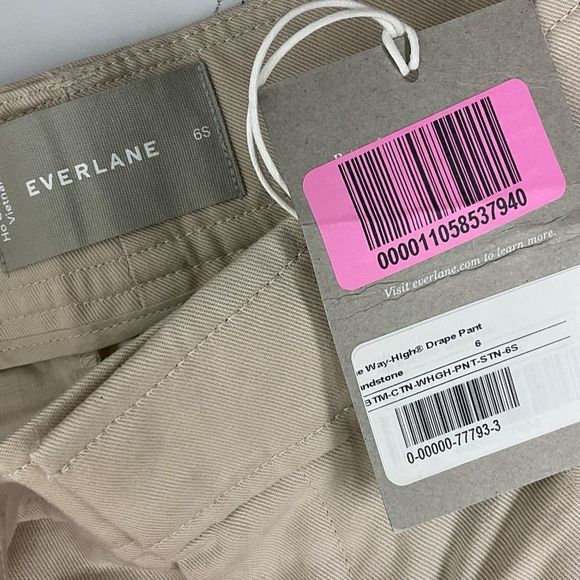 EVERLANE The Way-High Drape Pant 6S NWT - Picture 7 of 16